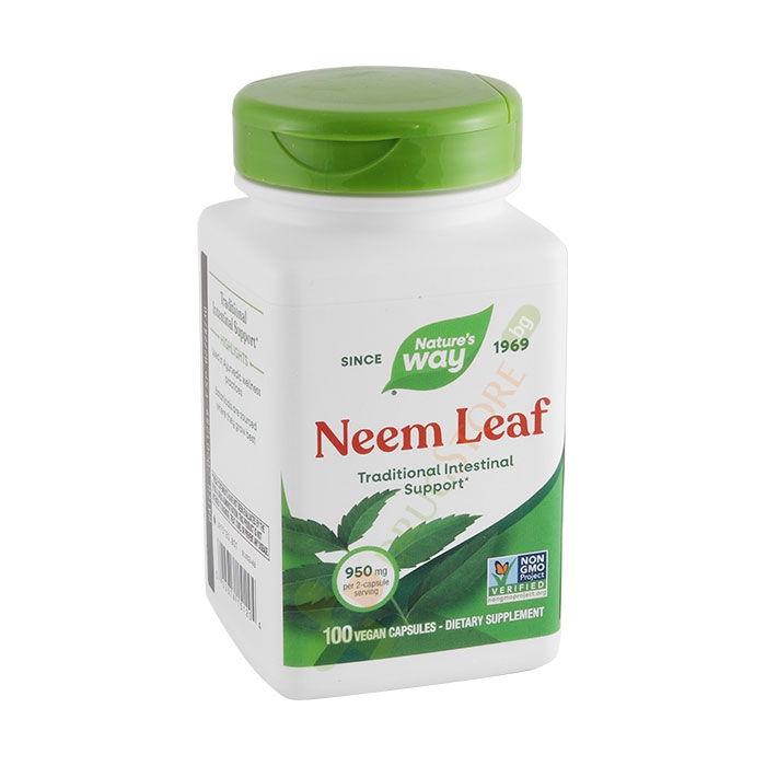 НИЙМ капсули 475 мг 100 броя / NATURE&#039;S WAY NEEM LEAVES