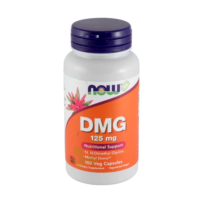 НАУ ФУДС ДИМЕТИЛ ГЛИЦИН капсули 125 мг 100 броя / NOW FOODS DMG