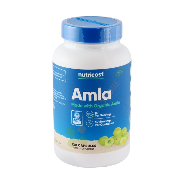 АМЛА ОРГАНИК капсули 120 броя / NUTRICOST AMLA ORGANIC