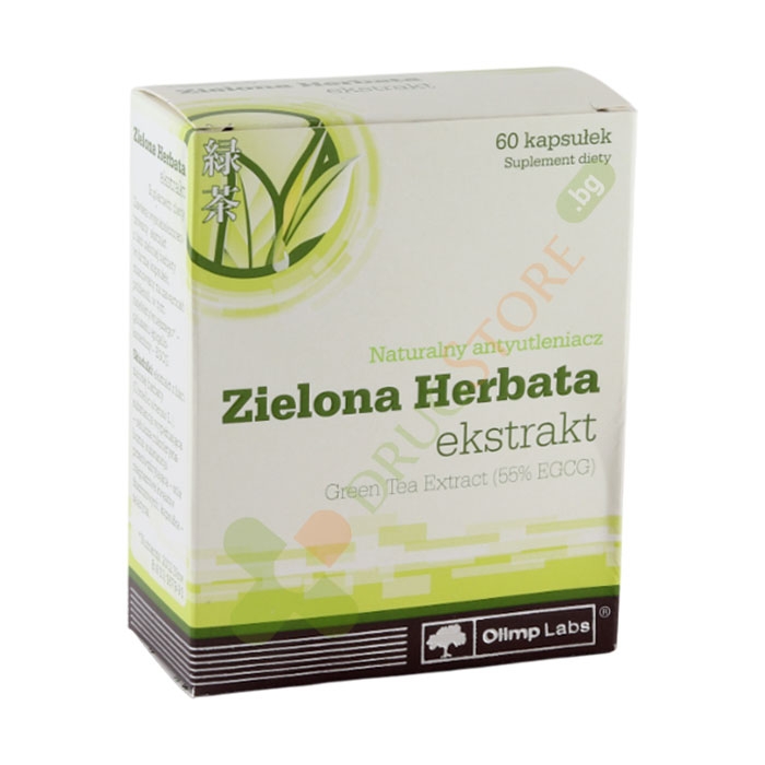 ЕКСТРАКТ ОТ ЗЕЛЕН ЧАЙ капсули 60 броя / OLIMP LABS GREEN TEA EXTRACT