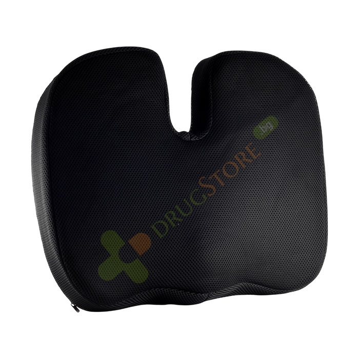 ОРТОПЕДИЧНА АНАТОМИЧНА ВЪЗГЛАВНИЦА ЗА СЯДАНЕ ОТ МЕМОРИ ПЯНА / FLEXZON MEMORY FOAM SEAT CUSHION