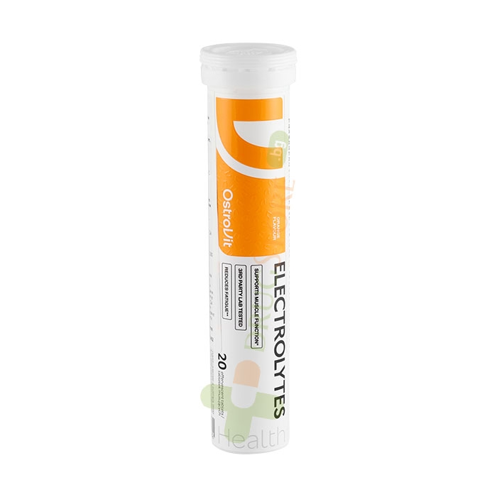 ОСТРОВИТ ЕЛЕКТРОЛИТИ ПОРТОКАЛ ефервесцентни таблетки 20 броя / OSTROVIT ELECTROLYTE ORANGE