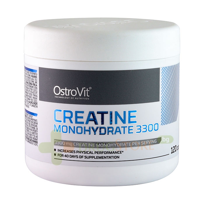 ОСТРОВИТ КРЕАТИН МОНОХИДРАТ капсули 3300 мг 120 броя / OSTROVIT CREATINE MONOHYDRATE