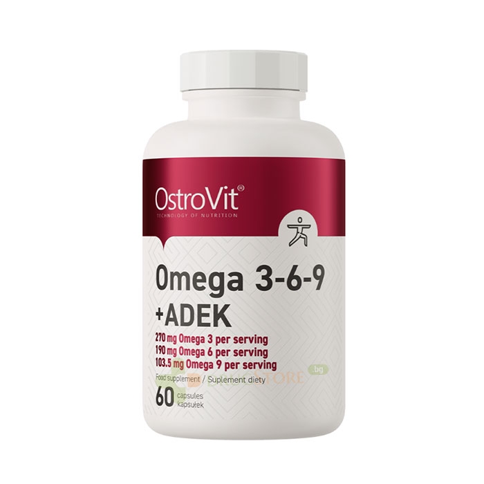 ОСТРОВИТ ОМЕГА 3-6-9 + ADEK капсули 60 броя / OSTROVIT OMEGA 3-6-9 + ADEK