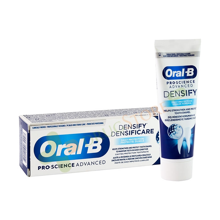 ПАСТА ЗА ЗЪБИ ОРАЛ - Б PRO-SCIENCE ADVANCED DENSIFY DENSIFICARE 65 мл / PROCTER &amp; GAMBLE TOOTHPASTE ORAL - B PRO-SCIENCE ADVANCED DENSIFY DENSIFICARE