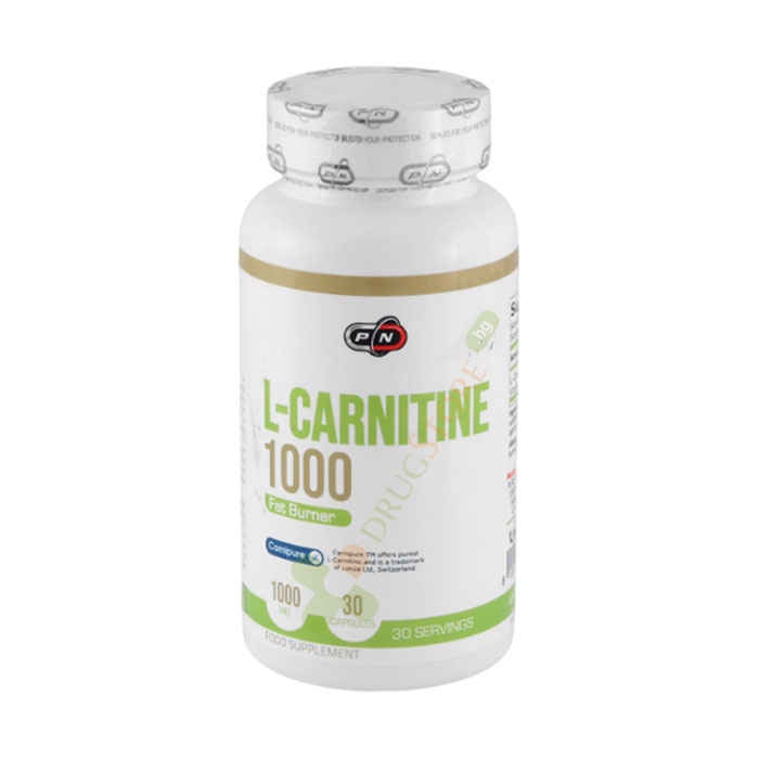 ПЮР НУТРИШЪН L-КАРНИТИН капсули 1000 мг 30 броя / PURE NUTRITION L - CARNITINE