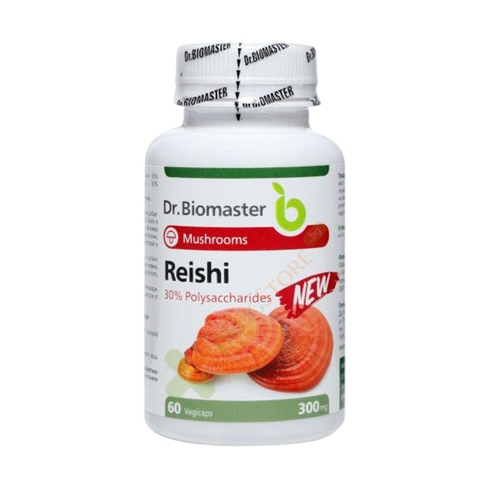 ШИЙТАКЕ ЕКСТРАКТ капсули 60 броя / DR. BIOMASTER SHIITAKE 30% POLYSACCHARIDES