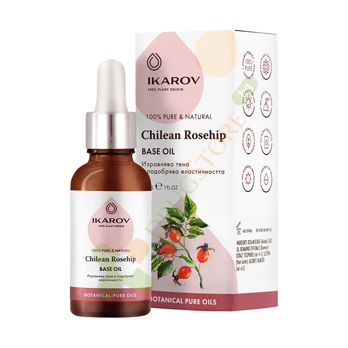 ИКАРОВ МАСЛО ОТ ЧИЛИЙСКА ШИПКА 30 мл / IKAROV CHILEAN ROSEHIP OIL