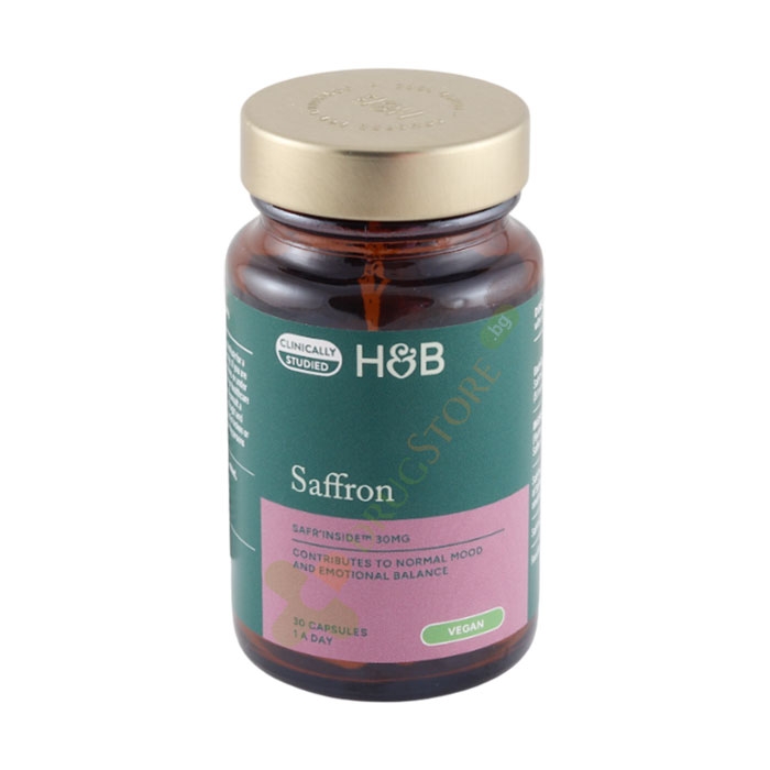 ШАФРАН капсули 30 мг 30 броя / HOLLAND &amp; BARRETT SAFFRON