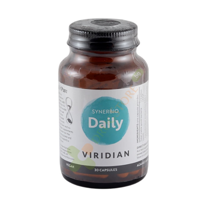 СИНБИОТИК ДЕЙЛИ капсули 30 броя / VIRIDIAN SYNBIOTIC DAILY