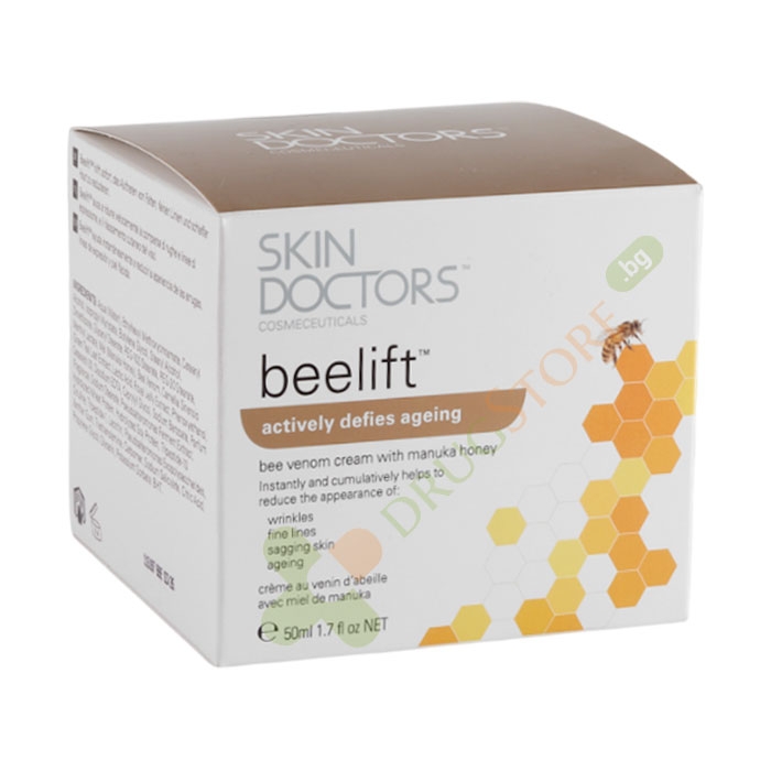 СКИН ДОКТОРС BEELIFT ПРОТИВОСТАРЕЕЩА ГРИЖА ЗА ЛИЦЕ 50 мл / SKIN DOCTORS BEELIFT ANTI - AGEING FACE CREAM WITH BEE VENOM AND MANUKA HONEY
