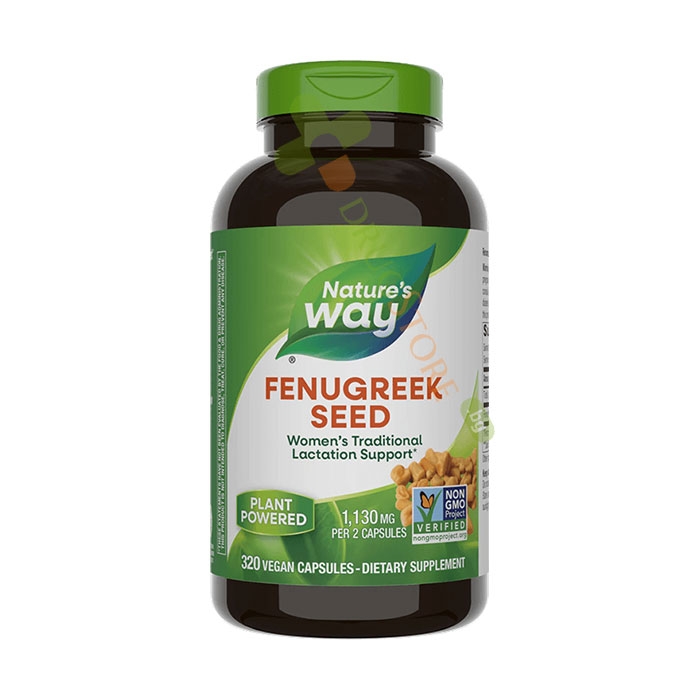 СМИНДУХ капсули 565 мг 320 броя / NATURE&#039;S WAY FENUGREEK SEED