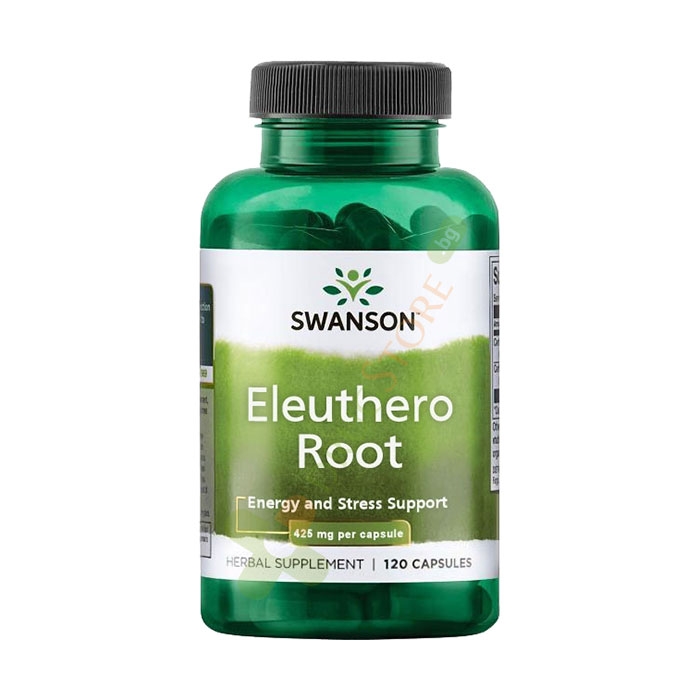 СУОНСЪН ЕЛЕУТЕРО КОРЕН капсули 425 мг 120 броя / SWANSON PREMIUM ELEUTHERO ROOT