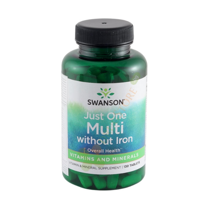СУОНСЪН МУЛТИВИТАМИНИ И МИНЕРАЛИ БЕЗ ЖЕЛЯЗО таблетки 130 броя / SWANSON CENTURY FORMULA WITHOUT IRON