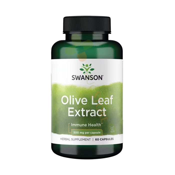 СУОНСЪН ЕКСТРАКТ ОТ МАСЛИНОВИ ЛИСТА капсули 500 мг 60 броя / SWANSON OLIVE LEAF EXTRACT