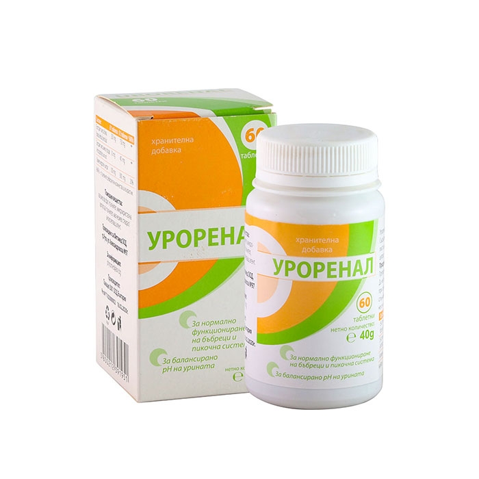 УРОРЕНАЛ таблетки 60 броя / PHYTOMED URORENAL
