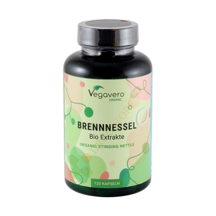 ВЕГАВЕРО ЕКСТРАКТ ОТ БИО КОПРИВА капсули 120 броя / VEGAVERO BIO NETTLES EXTRACT