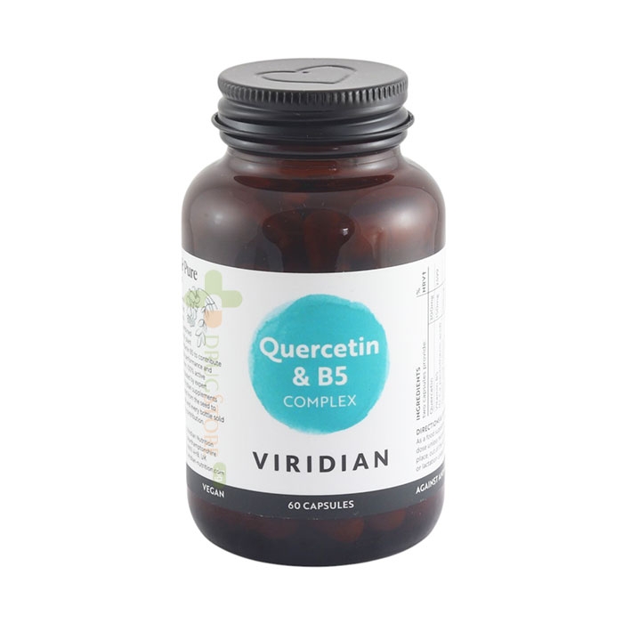 КВЕРЦЕТИН КОМПЛЕКС + ВИТАМИН Б5 капсули 60 броя / QUERCETIN B5 PLUS COMPLEX