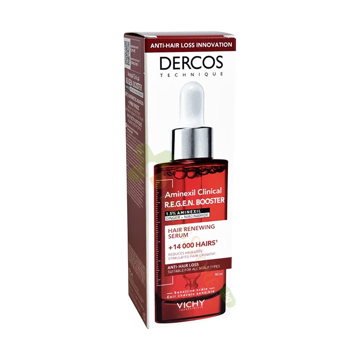 ВИШИ ДЕРКОС АМИНЕКСИЛ КЛИНИКЪЛ REGEN BOOSTER СЕРУМ 90 мл / VICHY DERCOS AMINEXIL CLINICAL REGEN BOOSTER