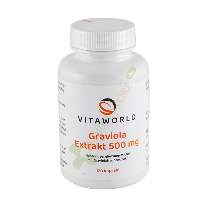 ЕКСТРАКТ ОТ ГРАВИОЛА капсули 120 броя / VITA WORLD GRAVIOLA EXTRACT