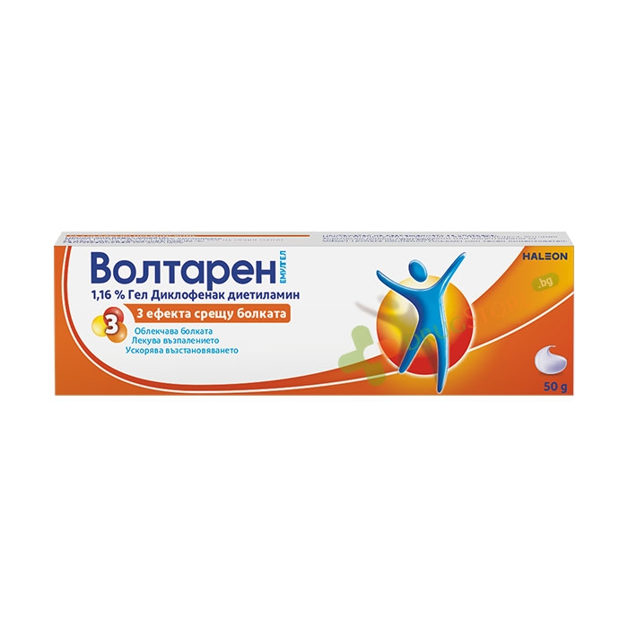ВОЛТАРЕН ЕМУЛГЕЛ гел 1.16% 50 г / HALEON VOLTAREN EMULGEL gel