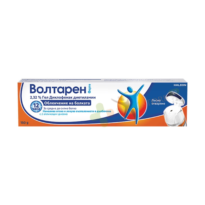 Voltaren Forte / Волтарен Форте Гел за лечение на болка, възпаление и оток при ставите и мускулите 2.32% - 150 грама