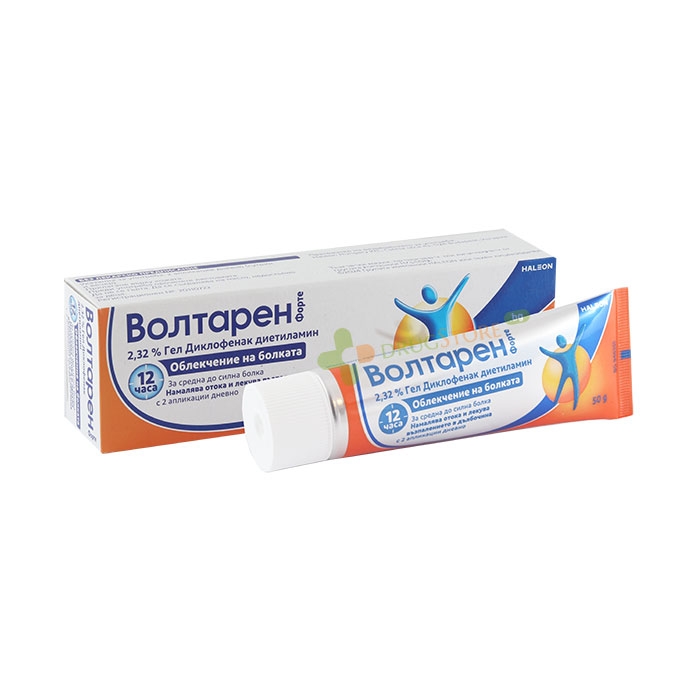ВОЛТАРЕН ФОРТЕ гел 2.32% 50 г / HALEON VOLTAREN FORTE