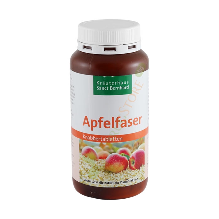 ЯБЪЛКОВИ ФИБРИ дъвчащи таблетки 75 броя / SANCT BERNHARD APFELFASER chewable