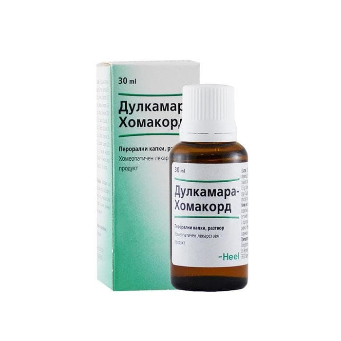 ДУЛКАМАРА ХОМАКОРД солуцио 30 мл. / DULCAMARA HOMACCORD