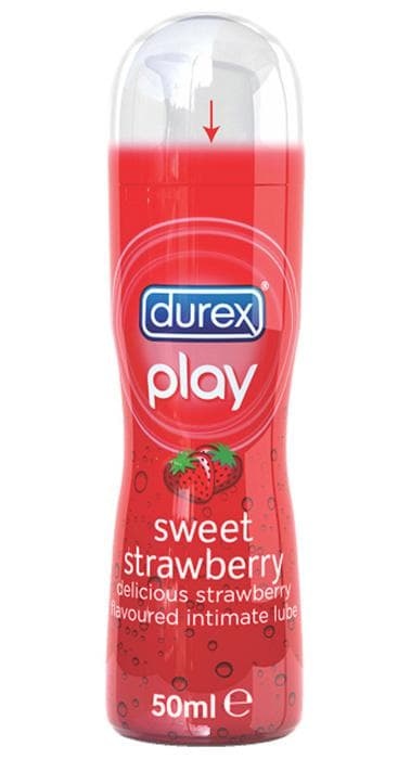 ЛУБРИКАНТ ДЮРЕКС SWEET STRAWBERRY 50 мл. / DUREX PLAY | Drugstore BG