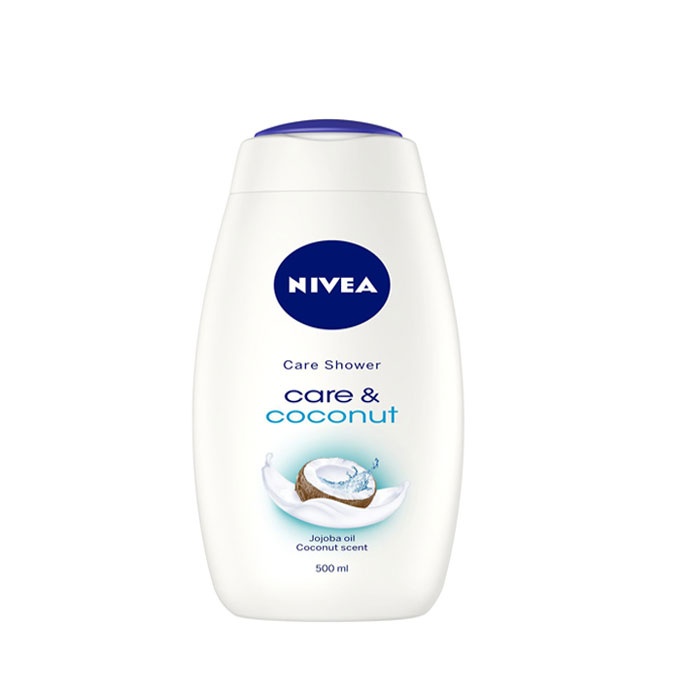 НИВЕА ДУШ ГЕЛ КОКОС 500 мл. / NIVEA CARE AND COCONUT SHOWER CREAM 500 ml.
