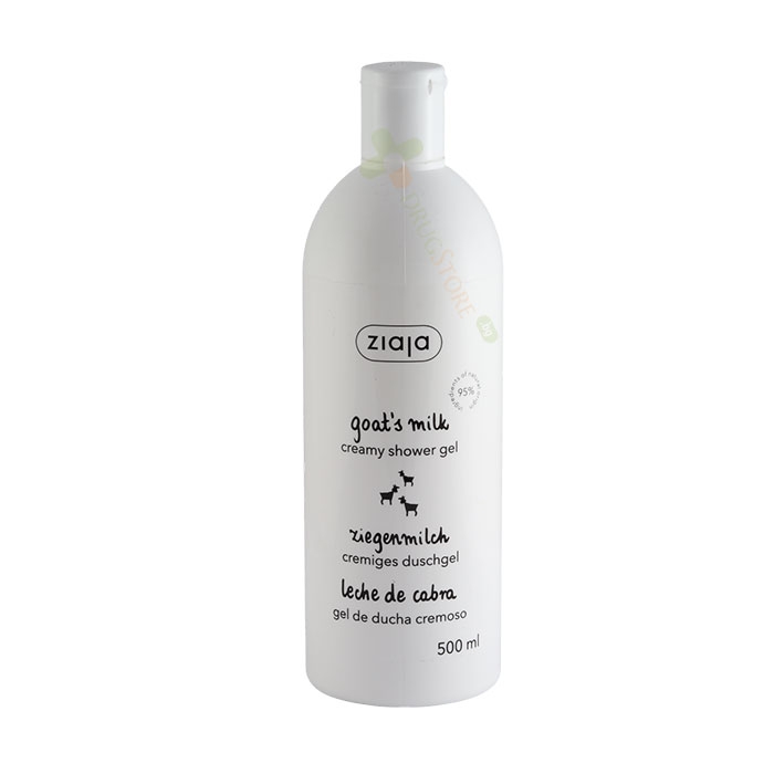ДУШ ГЕЛ С КОЗЕ МЛЯКО 500 мл / ZIAJA GOATS MILK SHOWER GEL