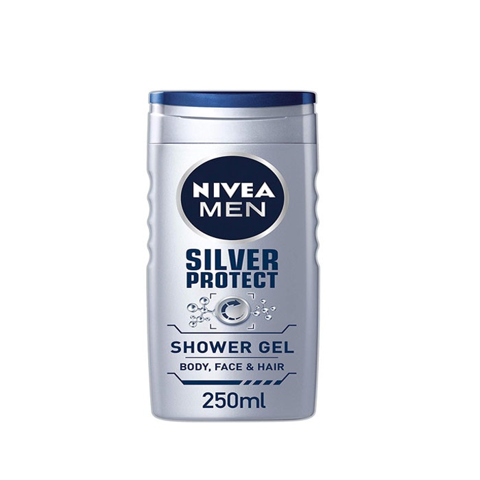 НИВЕА ДУШ ГЕЛ СИЛВЪР ПРОТЕКТ 250 мл. / NIVEA SHOWER GEL SILVER PROTECT 250 ml.