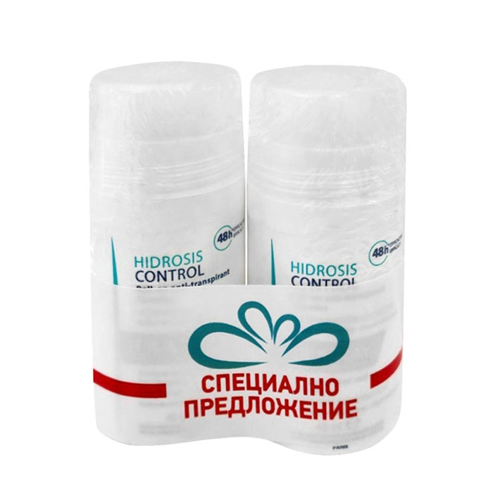 ДЮКРЕ ХИДРОЗИС КОНТРОЛ РОЛ ОН ПРОТИВ ИЗПОТЯВАНЕ 40 мл 2 броя / DUCRAY HIDROSIS CONTROL ANTIPERSPIRANT POLL ON