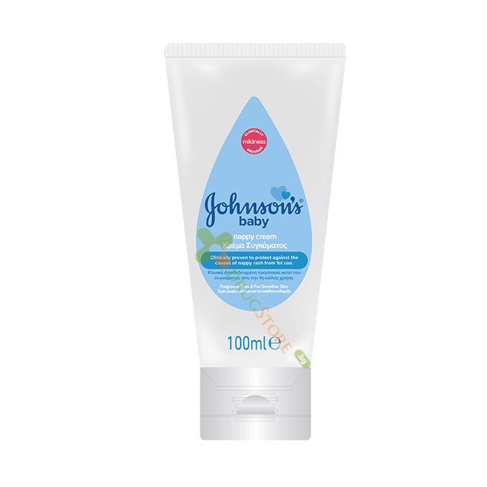 ДЖОНСЪНС БЕЙБИ НАПИ КРЕМ ПРОТИВ ПОДСИЧАНЕ 100 мл / JOHNSON &amp; JOHNSON BABY NAPPY CREAM