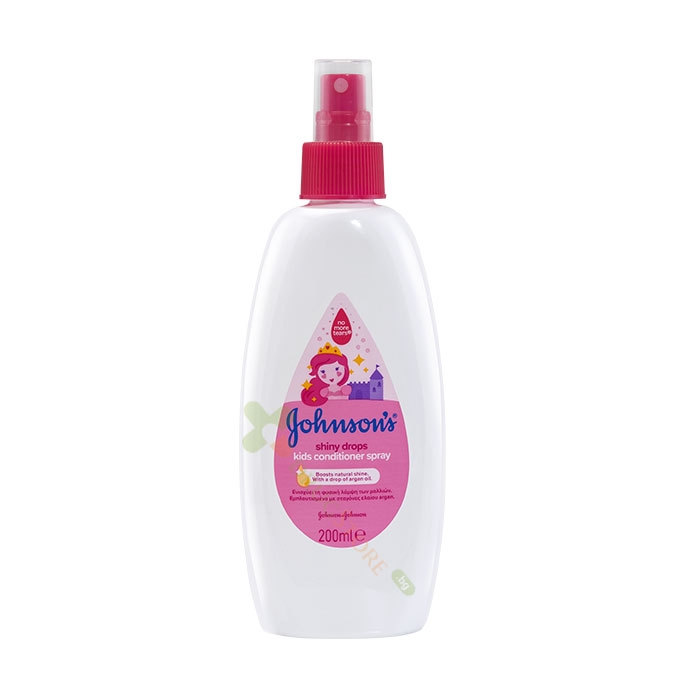 ДЖОНСЪНС ШАЙНИ ДРОПС СПРЕЙ ЗА КОСА 200 мл / JOHNSON &amp; JOHNSON SHINY DROPS HAIR SPRAY