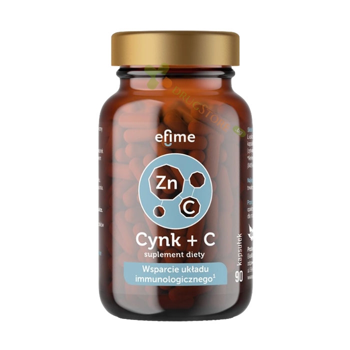 ЕФИМЕ ЦИНК + ВИТАМИН C капсули 90 броя / EKAMEDICA EFIME ZINC + VITAMIN C