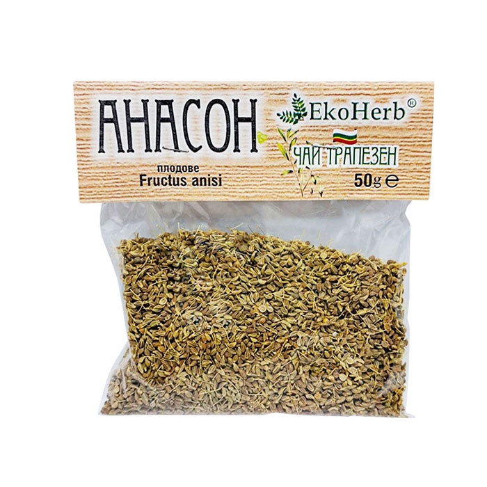 АНАСОН ПЛОДОВЕ 50 г / EKO HERB FRUCTUS ANISI FRUITS