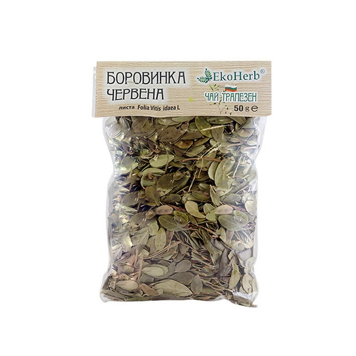 ЧЕРВЕНА БОРОВИНКА ЛИСТ 50 г / EKO HERB RED BLUEBERRY LEAF