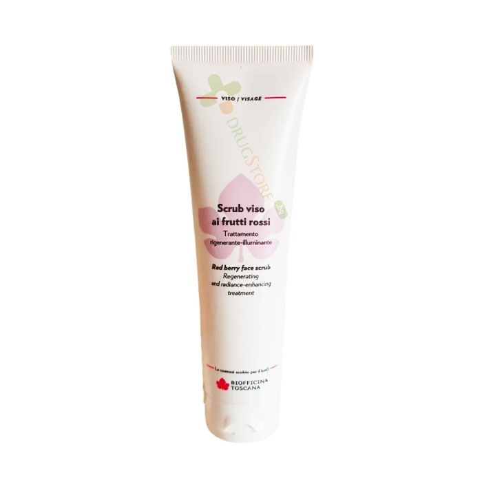 ЕКСФОЛИАНТ ЗА ЛИЦЕ С ГОРСКИ ПЛОДОВЕ 100 мл / BIOFFICINA TOSCANA RED BERRY FACE SCRUB