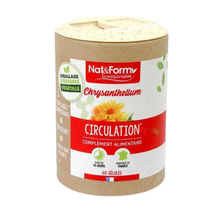ЕКСТРАКТ ОТ ХРИЗАНТЕЛА капсули 60 броя / NAT&amp;FORM CHRYSANTHELLUM CIRCULATION