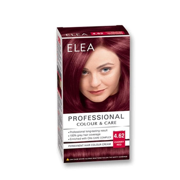 ЕЛЕА БОЯ ЗА КОСА 4.62 ВИШНЕВО ЧЕРВЕН / ELEA PROFESSIONAL COLOUR &amp; CARE 4.62 CHERRY RED