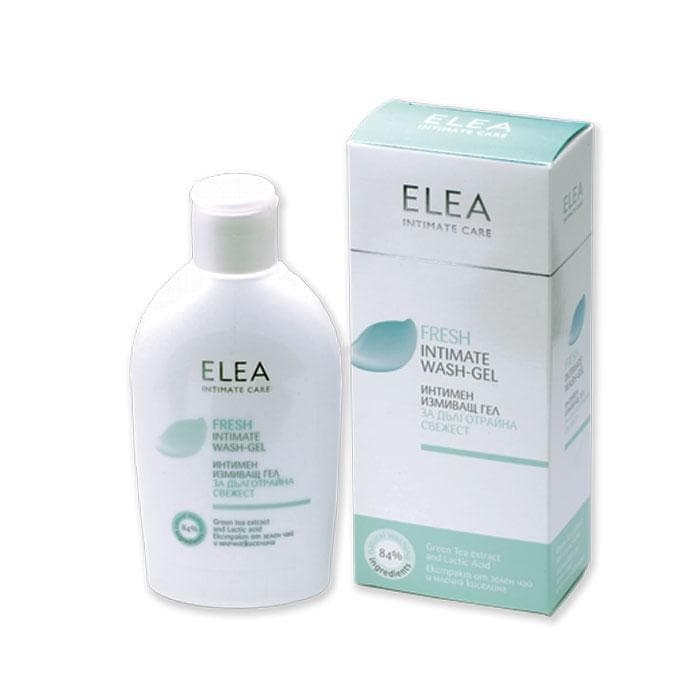 ИНТИМЕН ИЗМИВАЩ ГЕЛ ФРЕШ С ЕКСТРАКТ ОТ ЗЕЛЕН ЧАЙ 250 мл. / ELEA INTIMATE WASH GEL FRESH