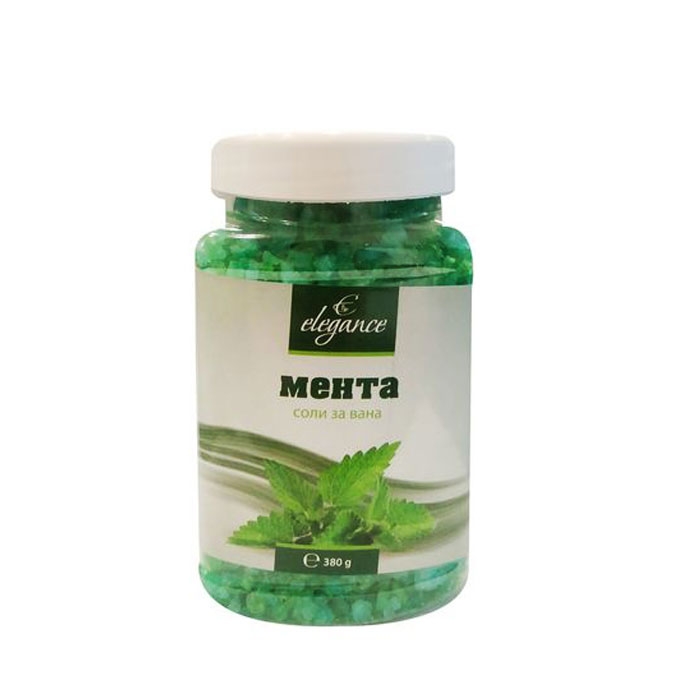 ЕЛЕГАНС СОЛИ ЗА ВАНА МЕНТА 380 г / ELEGANCE BATH SALTS MINT