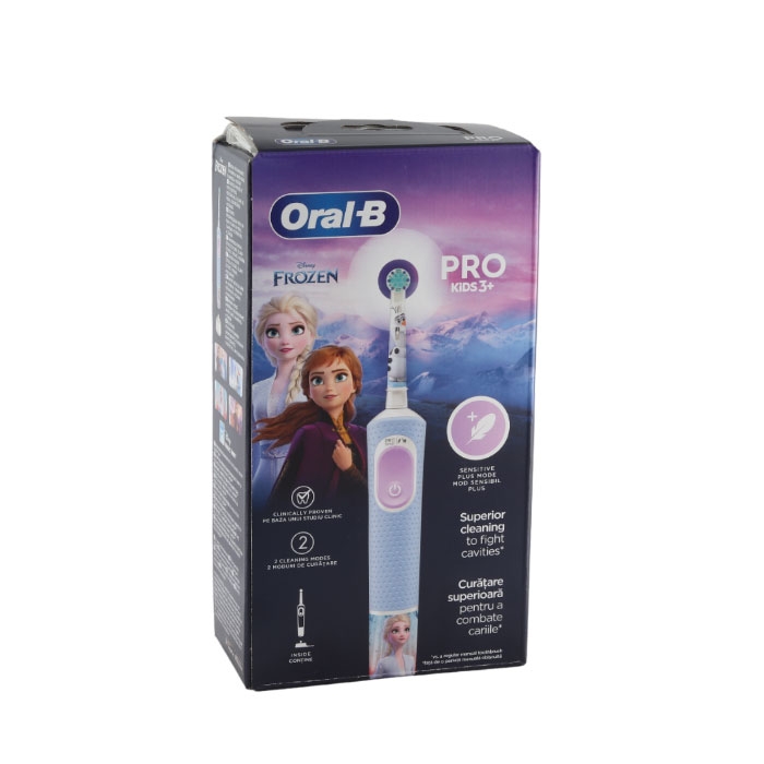 ЕЛЕКТРИЧЕСКА ЧЕТКА ЗА ЗЪБИ ОРАЛ - Б ФРОУЗЪН D103.413.2К / BRAUN ORAL B ...
