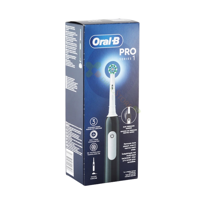 ЕЛЕКТРИЧЕСКА ЧЕТКА ЗА ЗЪБИ ОРАЛ Б PRO SERIES 1 ЧЕРНА / PROCTER &amp; GAMBLE ORAL-B PRO SERIES 1 ELECTRIC TOOTHBRUSH