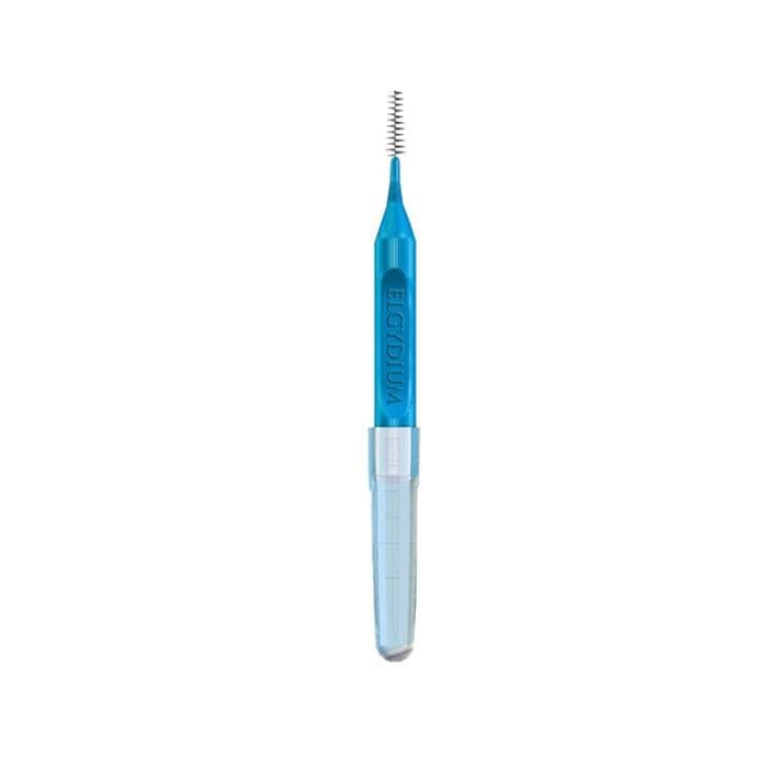 ЧЕТКА ЗА ЗЪБИ ЕЛГИДИУМ ИНТЕРДЕНТАЛНИ СИН ЦВЯТ 4 броя / ELGYDIUM CLINIC MONO COMPACT INTERDENTAL TOOTHBRUSH BLUE