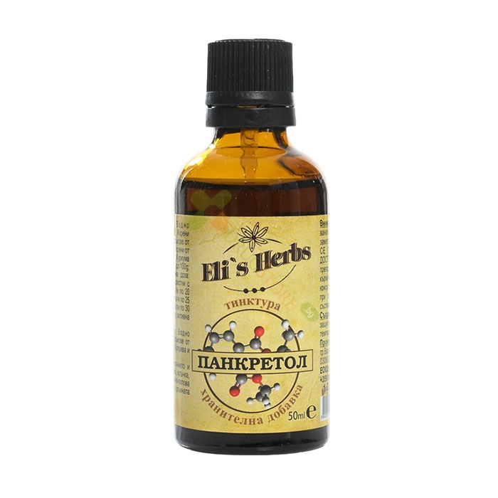 ПАНКРЕТОЛ ТИНКТУРА 50 мл / ELI`S HERBS PANCRETOL TINCTURE