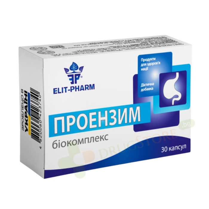 ЕЛИТ-ФАРМ ПРОЕНЗИМЕН БИОКОМПЛЕКС капсули 30 броя / ELIT-PHARM PROENZIM BIOCOMPLEX