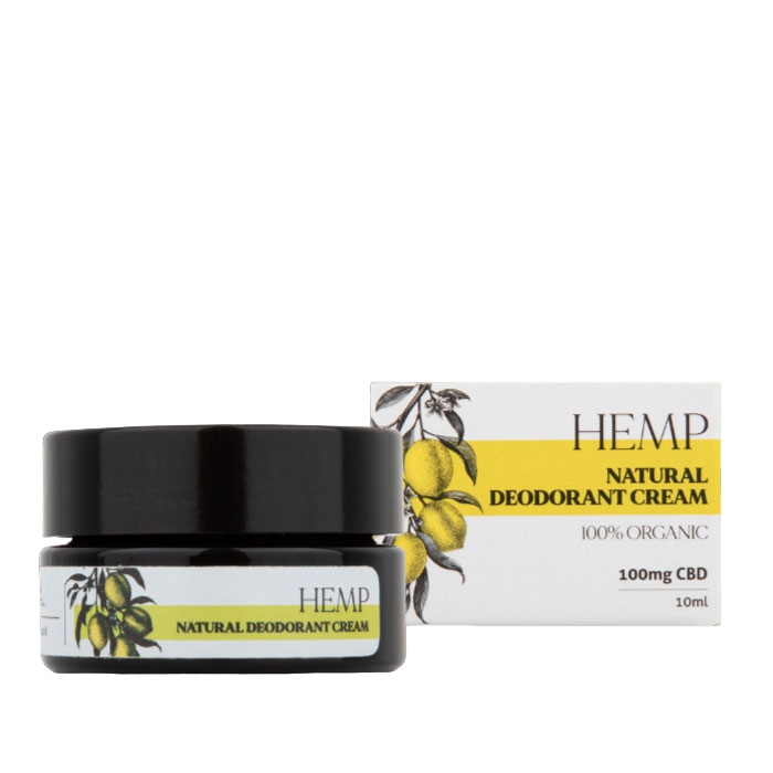 ЕНДОКА НАТУРАЛЕН КРЕМ-ДЕЗОДОРАНТ С КОНОП 10 мл / ENDOCA HEMP NATURAL CREAM DEODORANT